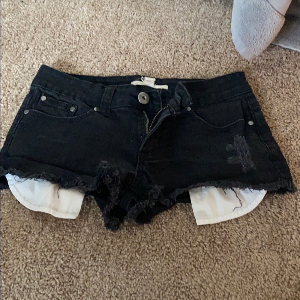 Black shorts